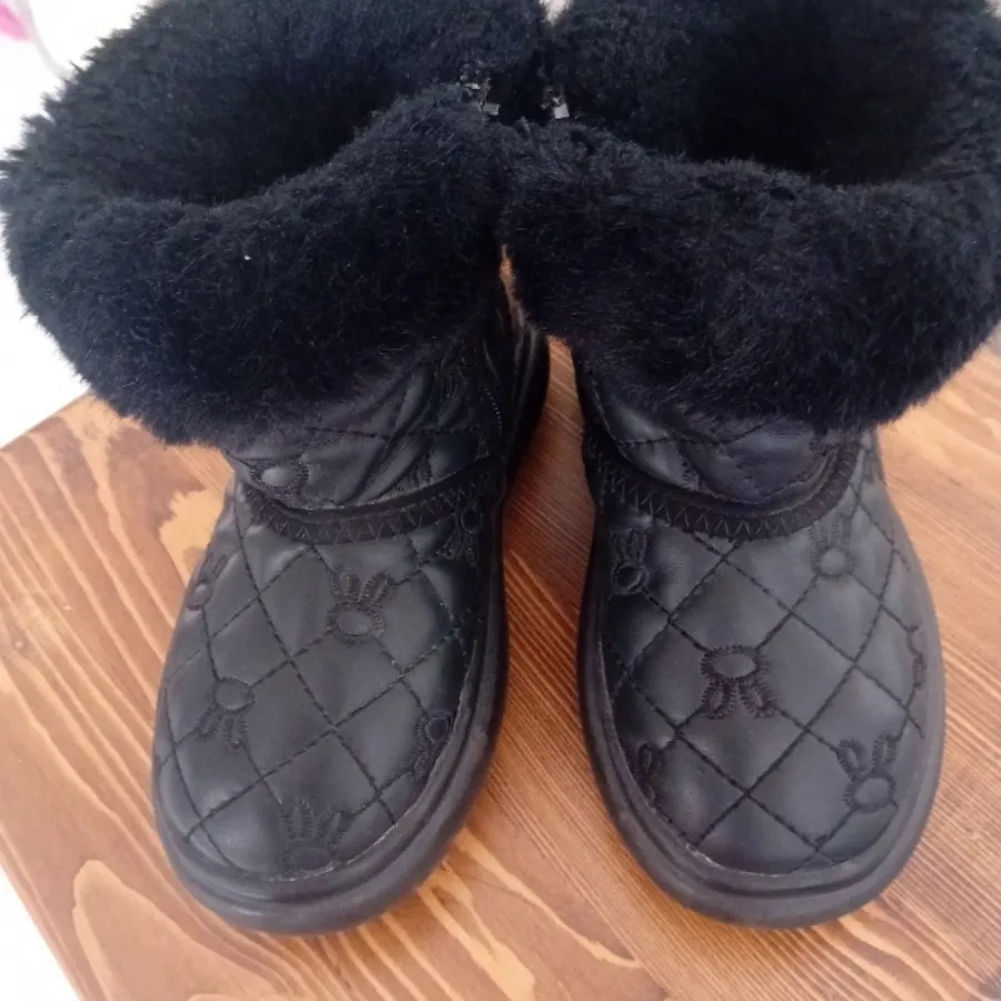 نیم بوت دخترانه خز دار