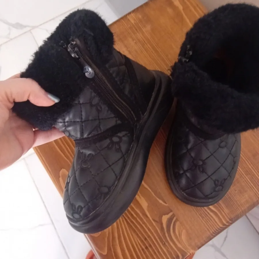 نیم بوت دخترانه خز دار