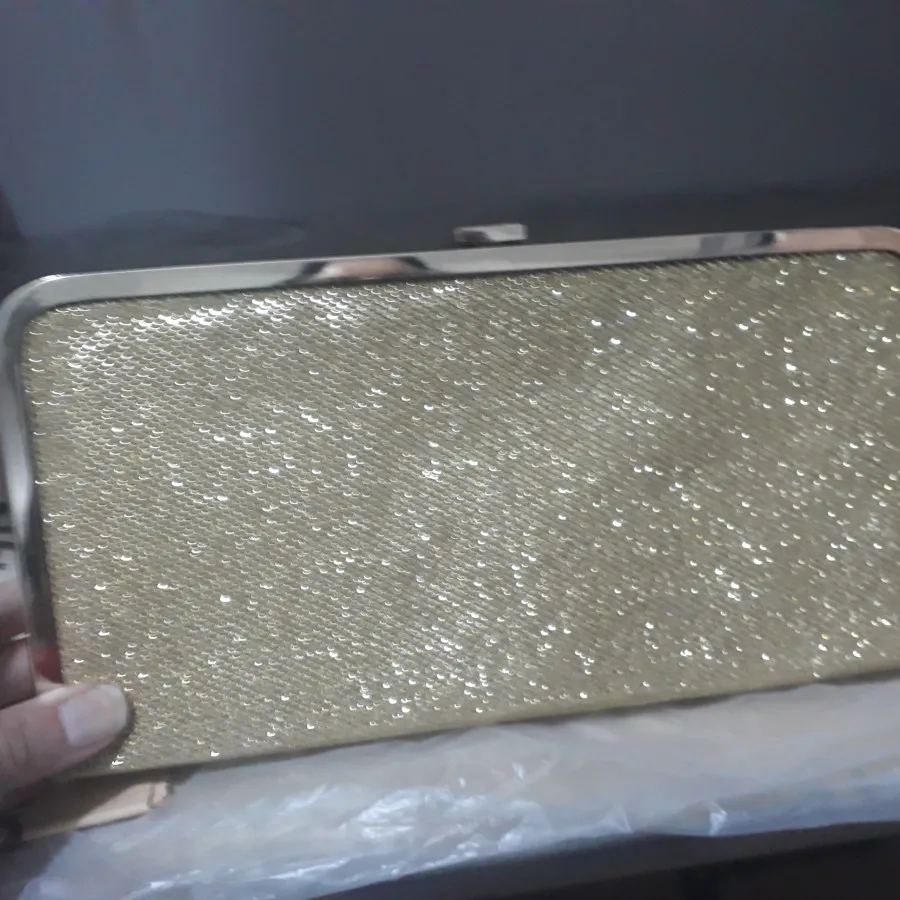 کیف دستی طلایی