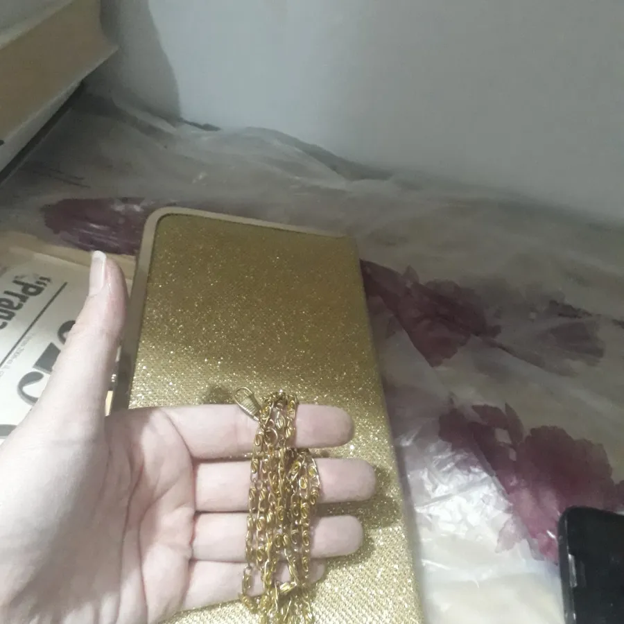 کیف دستی طلایی