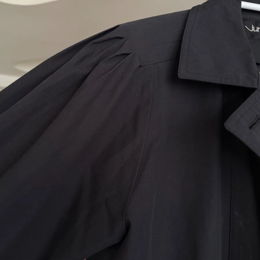 ترنچ کت مشکی