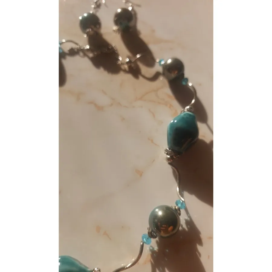 ست گردنبند و گوشواره