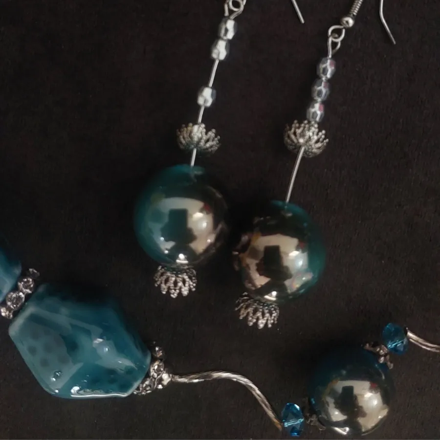 ست گردنبند و گوشواره