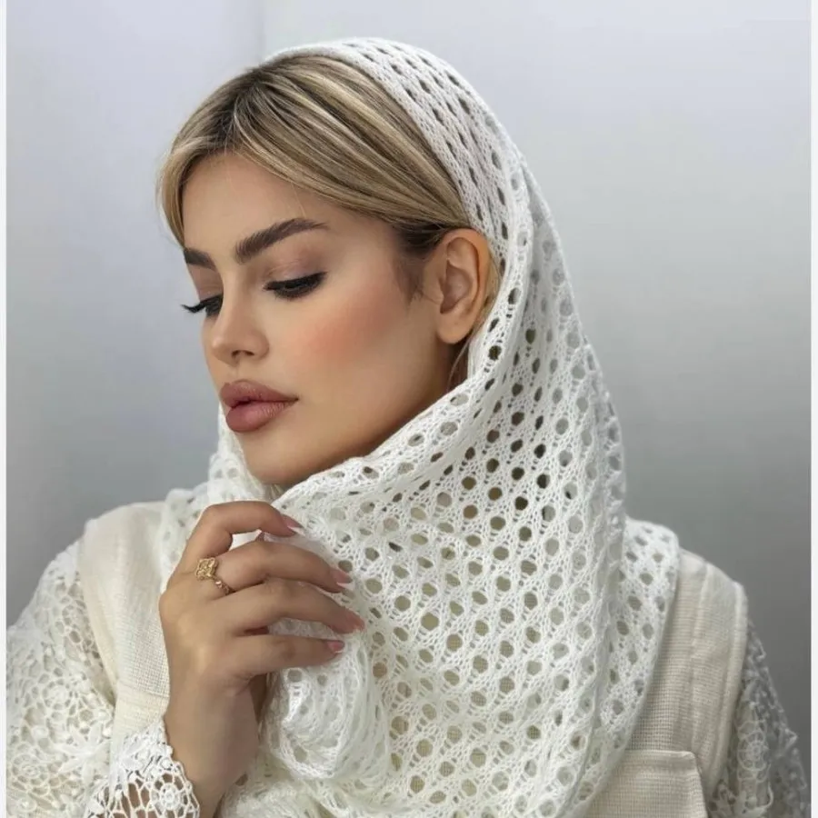 شال رینگی مکرومه