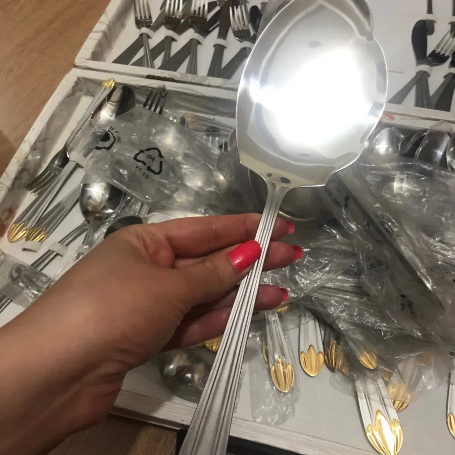 ست قاشق چنگال