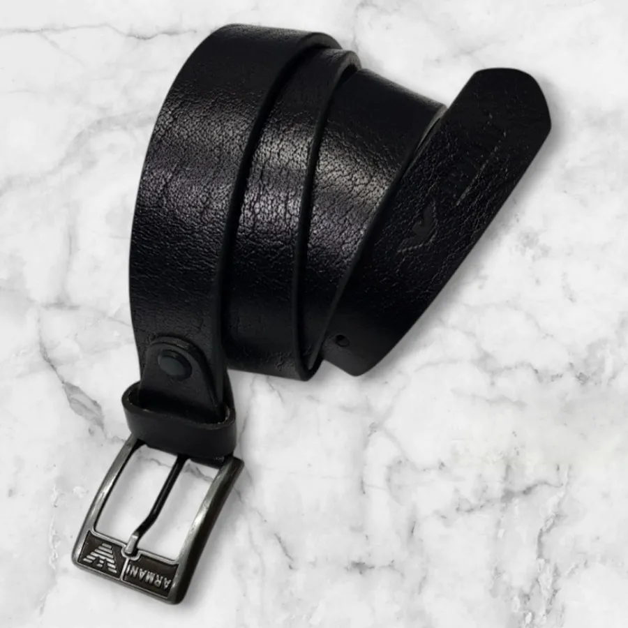 کمریند چرم نیم باریک