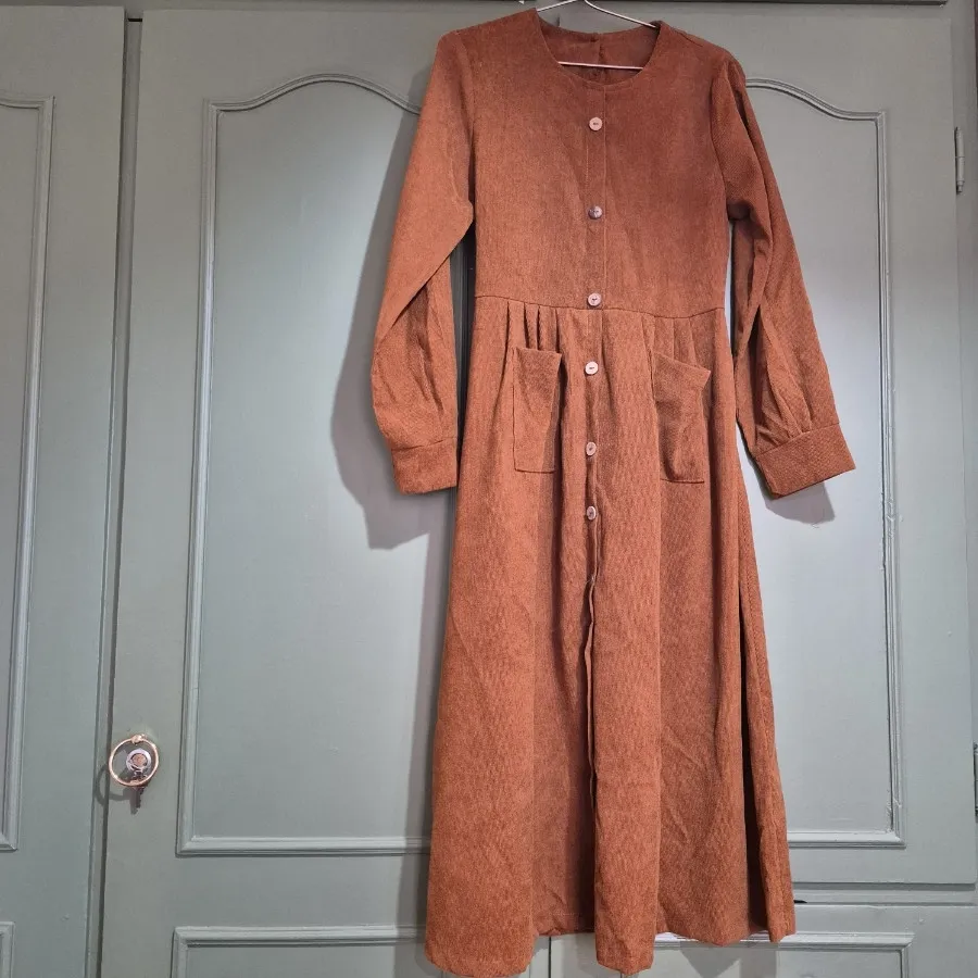 پیراهن کبریتی آجری