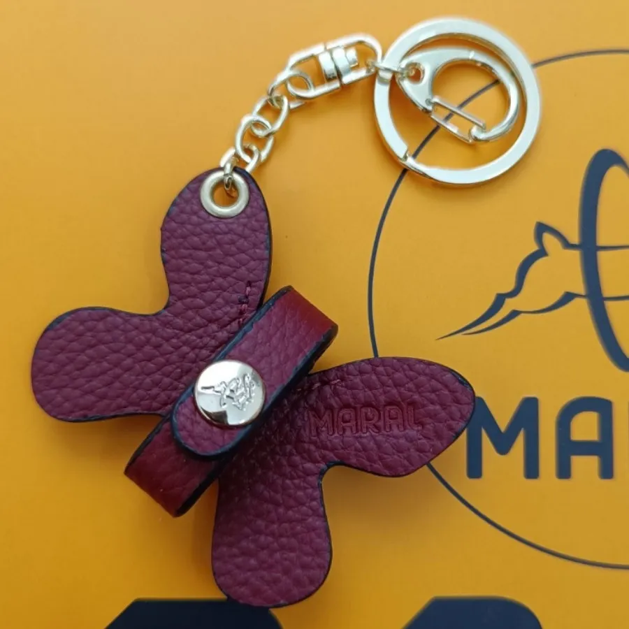 جاکلیدی جاسویچی چرم مارال