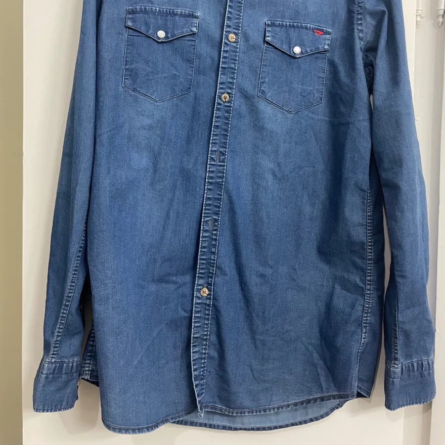 شومیز جین زنانه کاملا نو