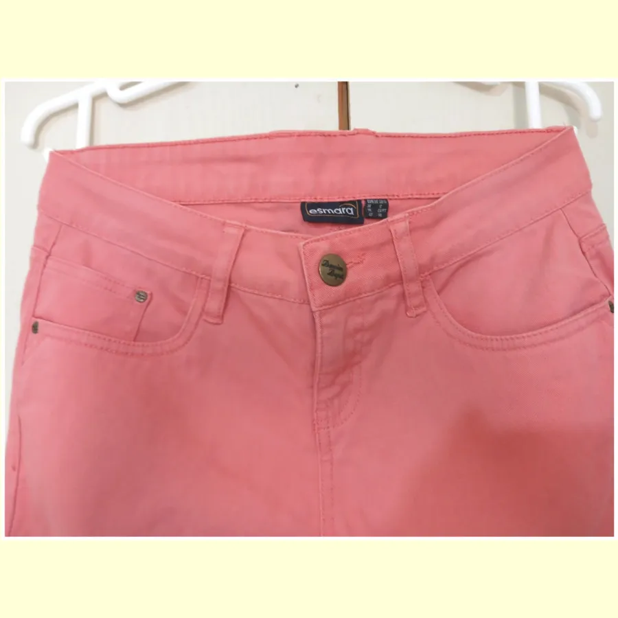 شلوار جین صورتی اسمارا