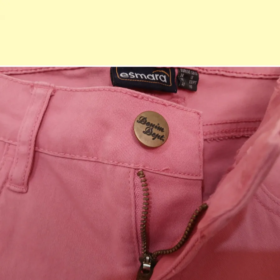 شلوار جین صورتی اسمارا