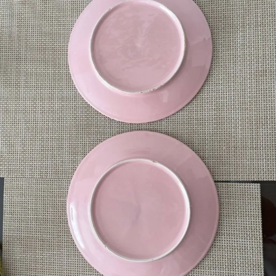 بشقاب صورتی