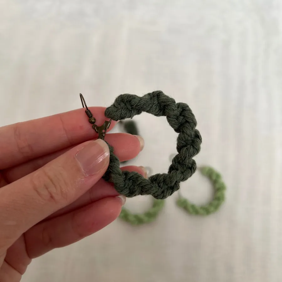 گوشواره حلقه ای