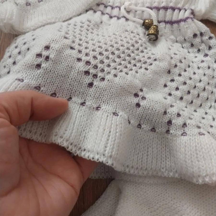 پیراهن بافت دخترانه