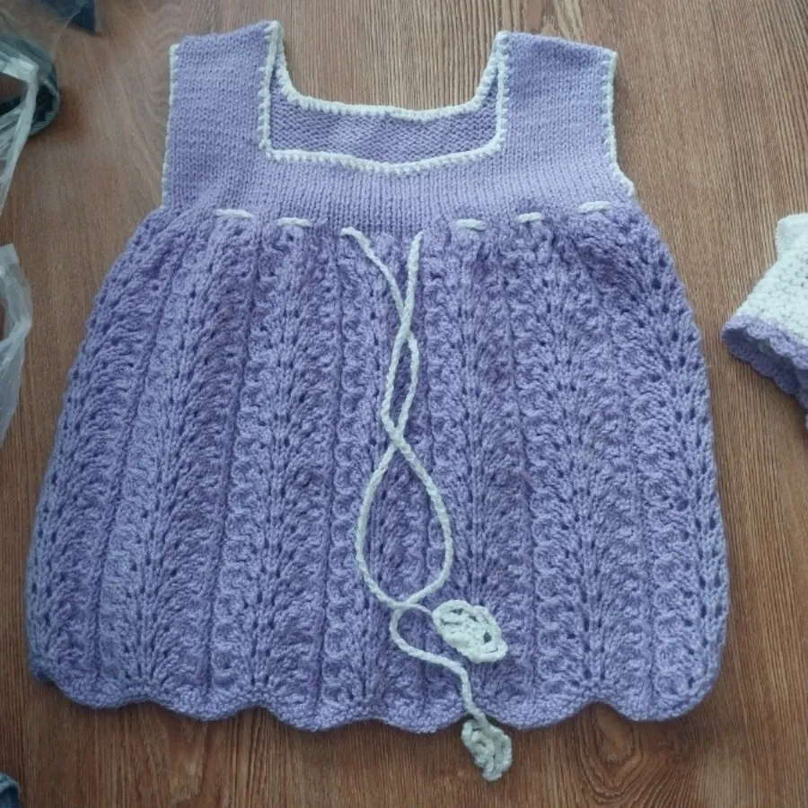 ست دستبافت دخترانه