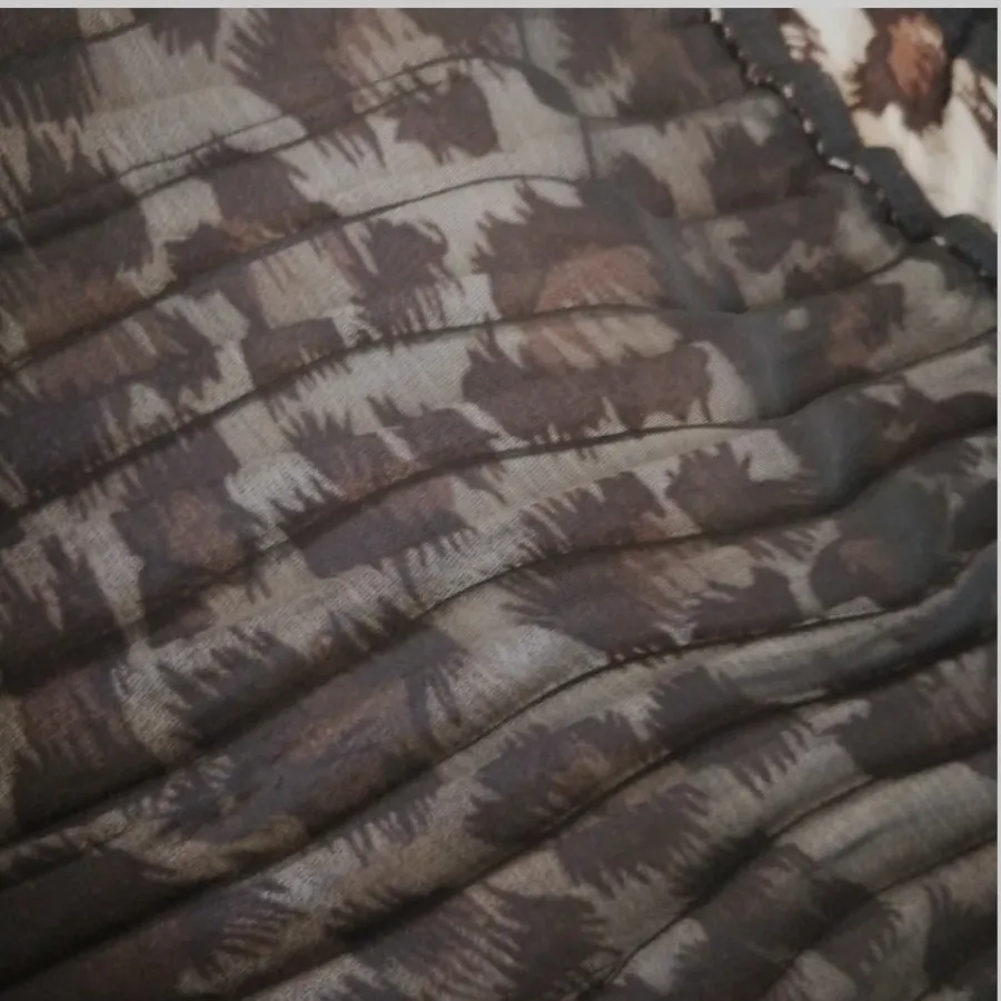 شال حریر پلنگی