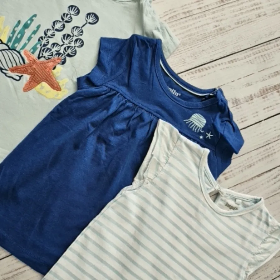 تیشرت دخترانه لوپیلو 3تای