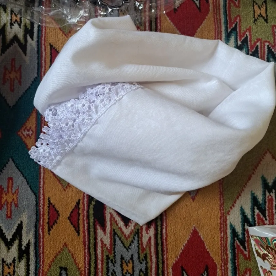 روسری سفید کاملانو