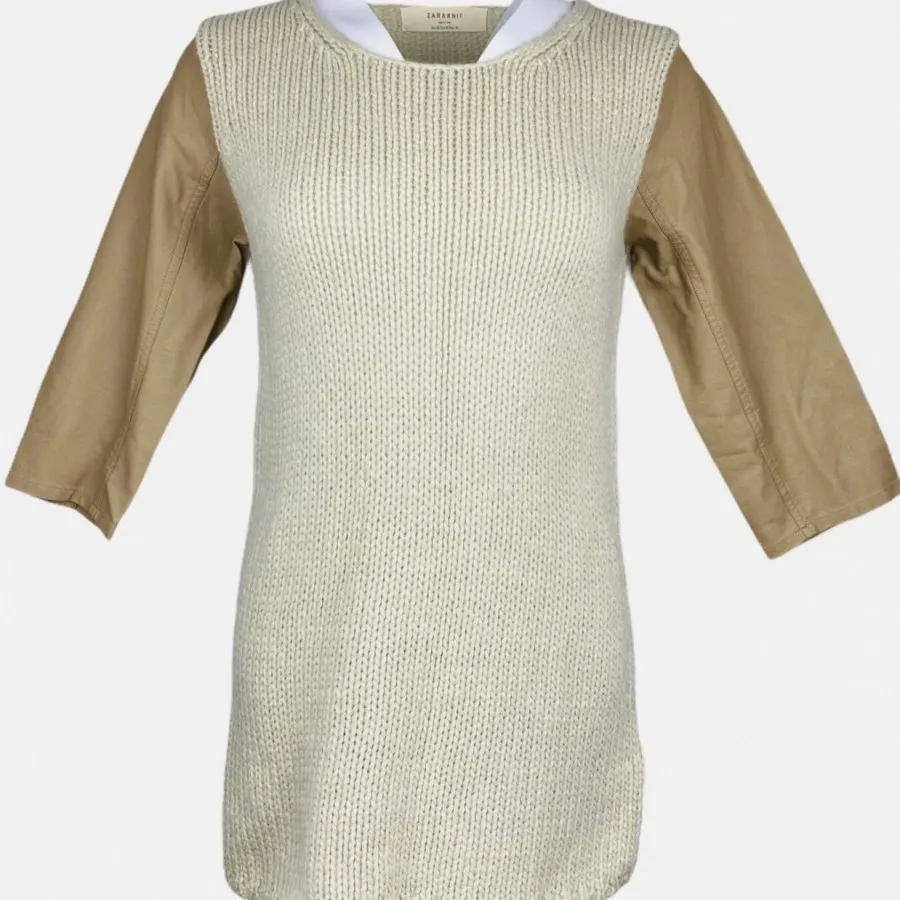 بافت آستین چرم زارا