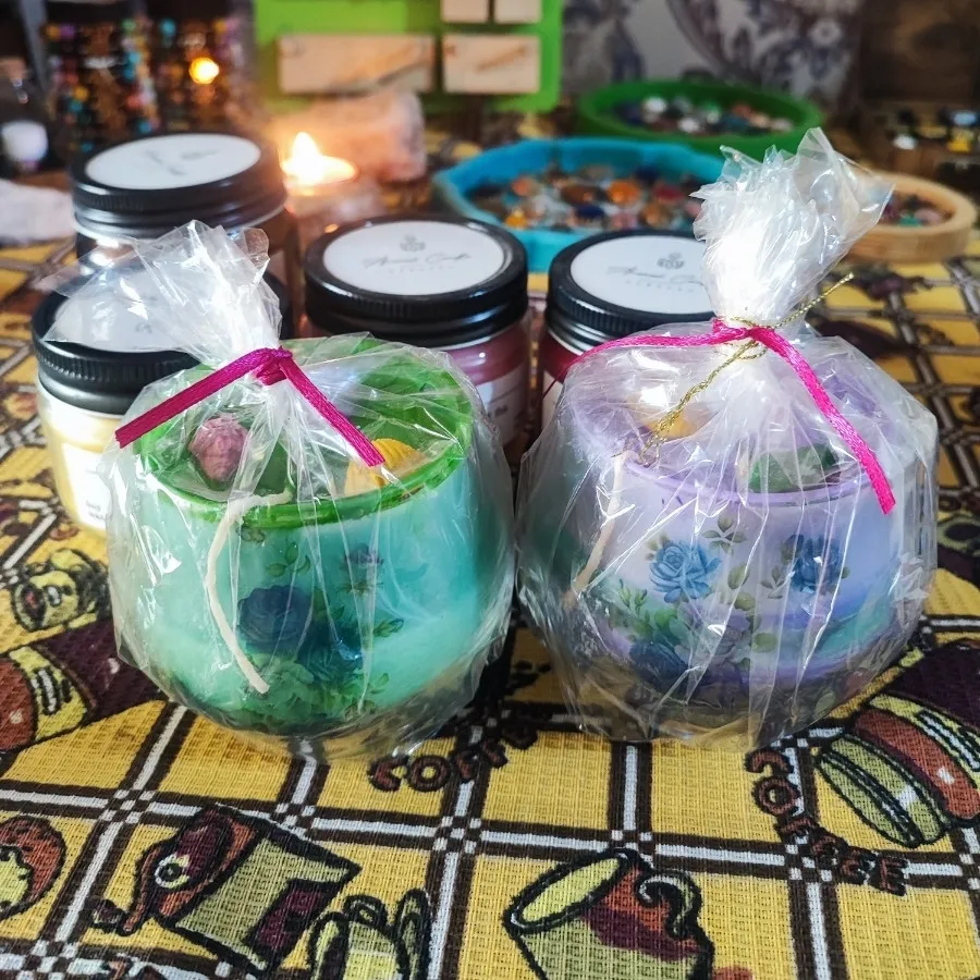 شمع معطر شیشه ای