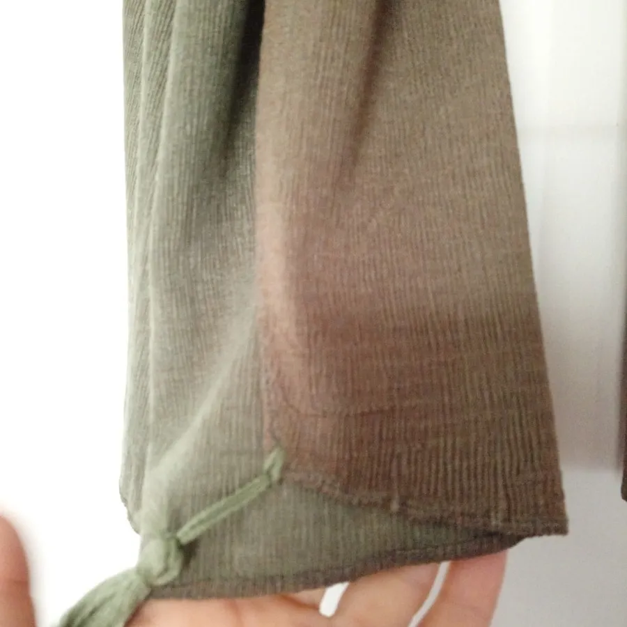 شال پاییزه دو رنگ