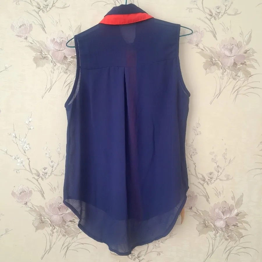 شومیز دو رنگ