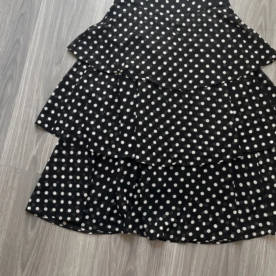 پیراهن مجلسی ترک خال خالی