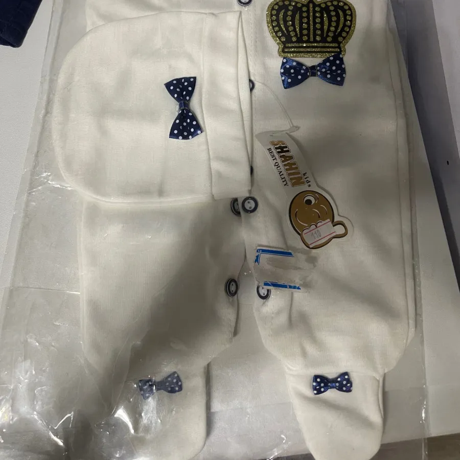 سرهمی پسرانه نخی 3-6 ماه