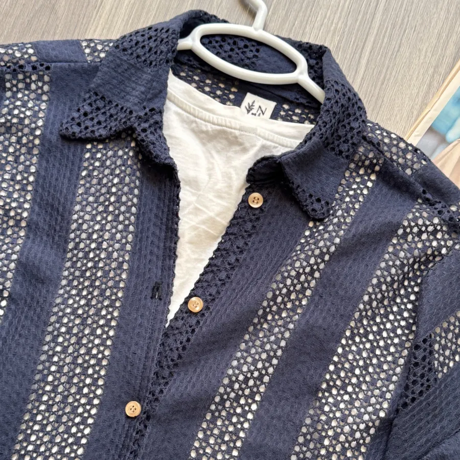 شومیز سرمه ای