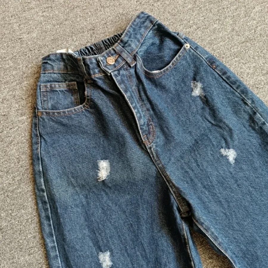 شلوار جین نیم بگ