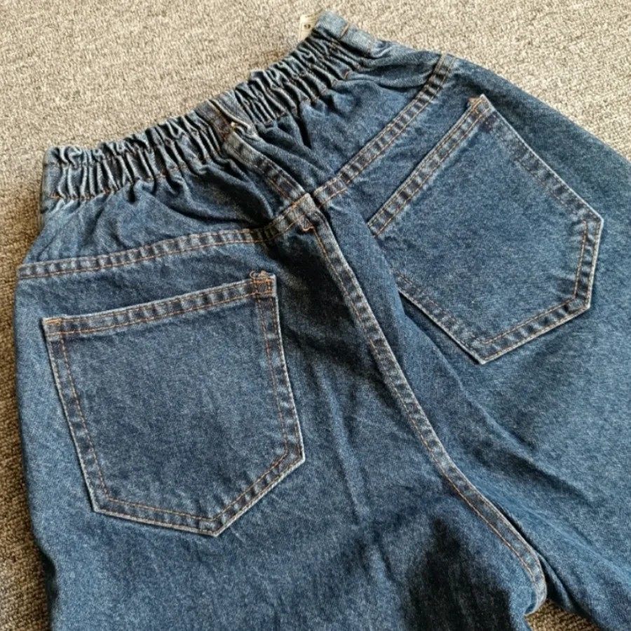 شلوار جین نیم بگ