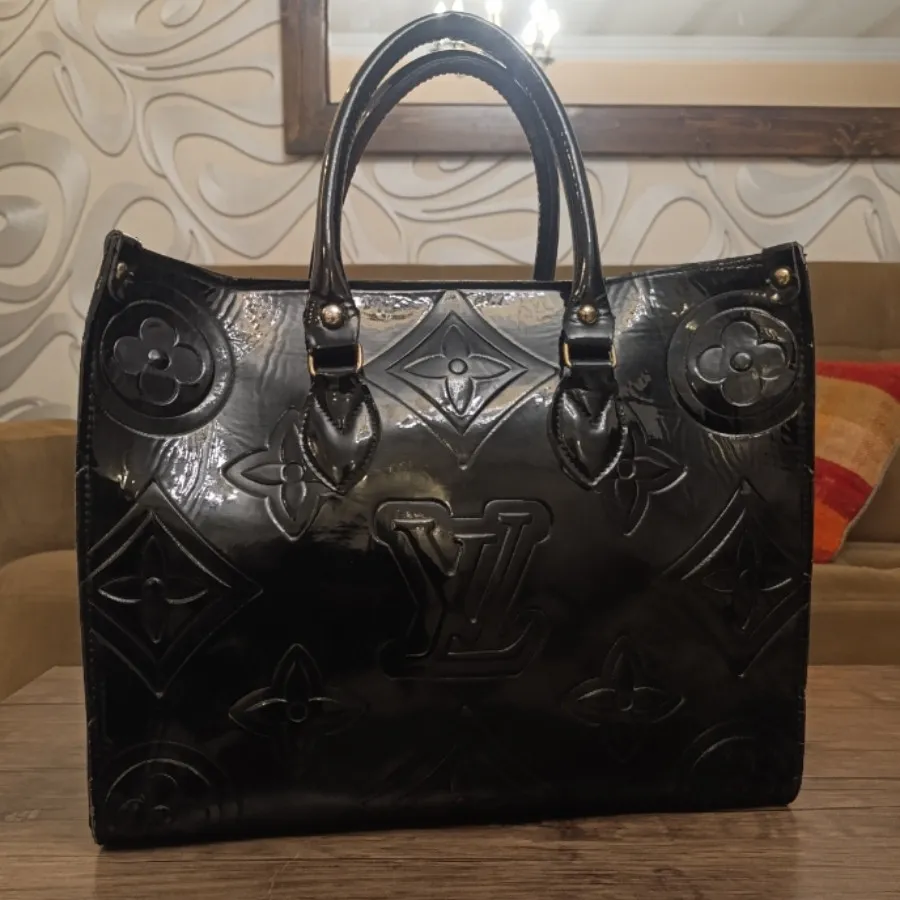 کیف ورنی زنانه بزرگ