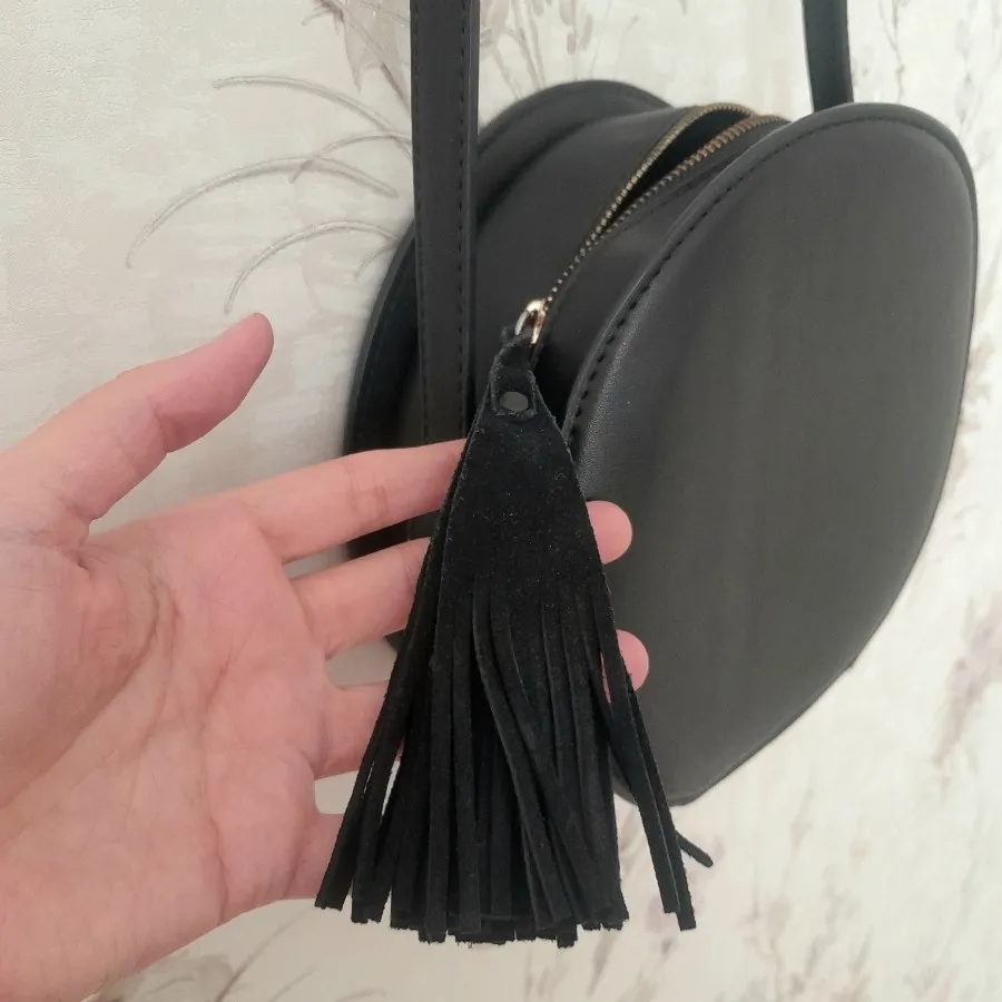 کیف مشکی گرد زارا