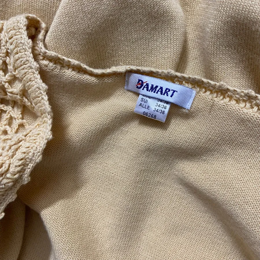 تیشرت بافت زرد کره ای