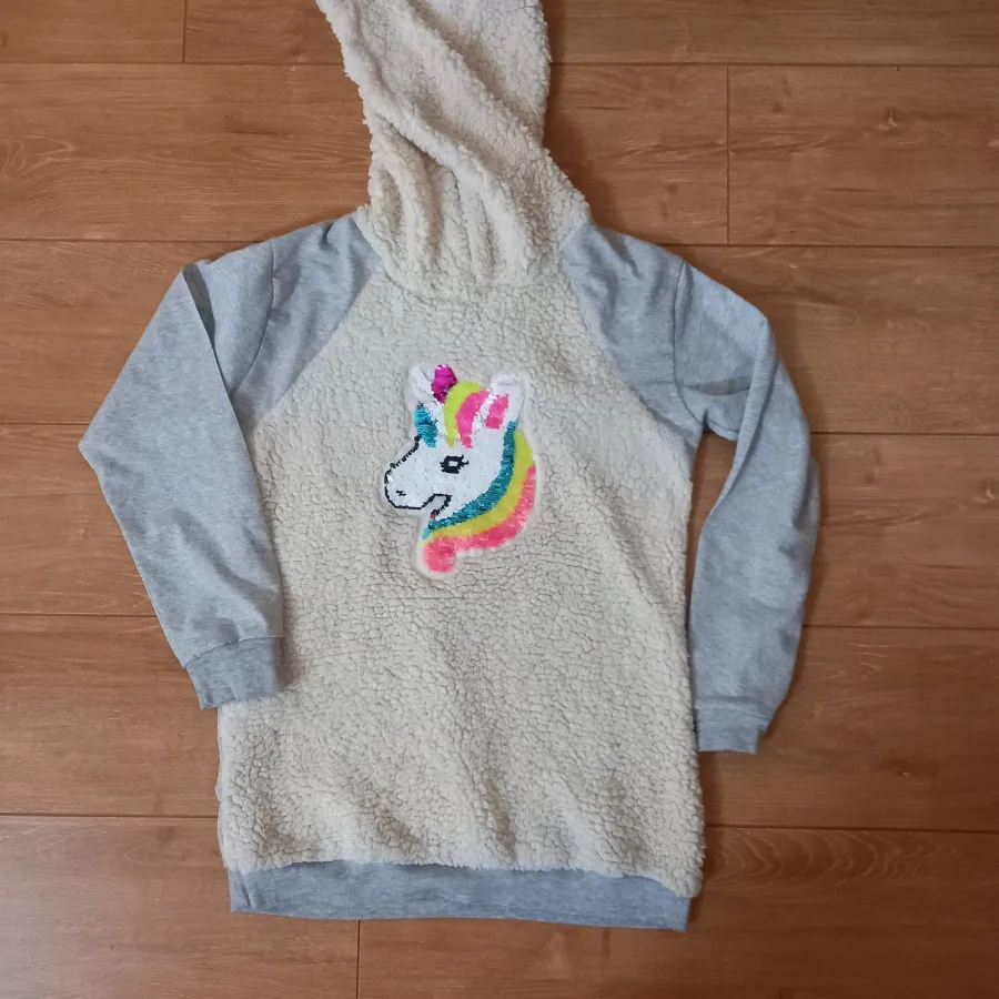 هودی تک شاخ دخترانه نو