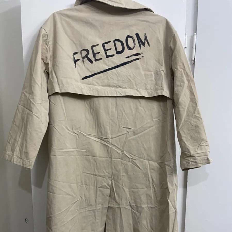 بارانی‌جنس‌کتان‌عالی‌خارج