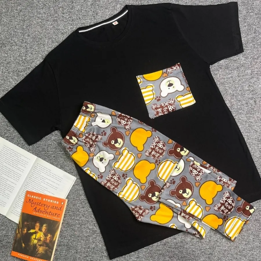 ست تیشرت و شلوار جیبدار