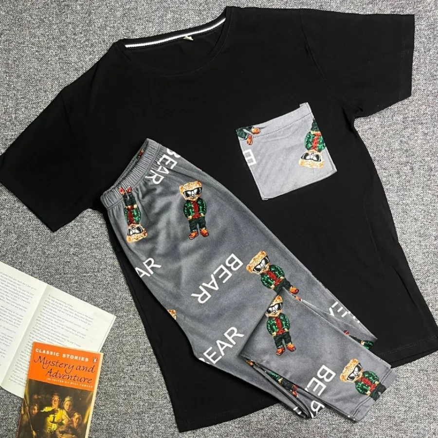 ست تیشرت و شلوار جیبدار