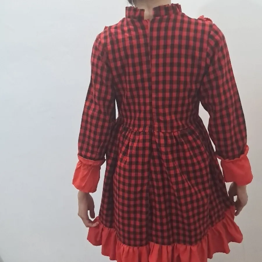 پیراهن چهارخونه پاییزه