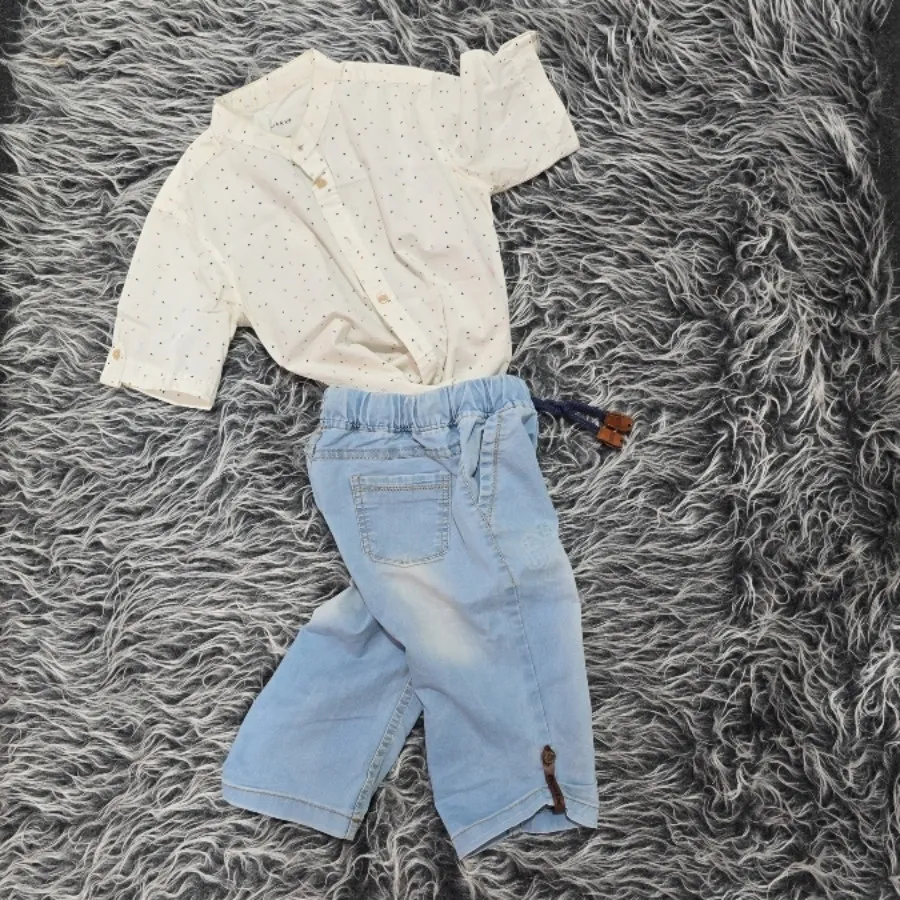 شلوارک جین پسرانه