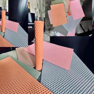 شمع دست ساز با موم زنبور