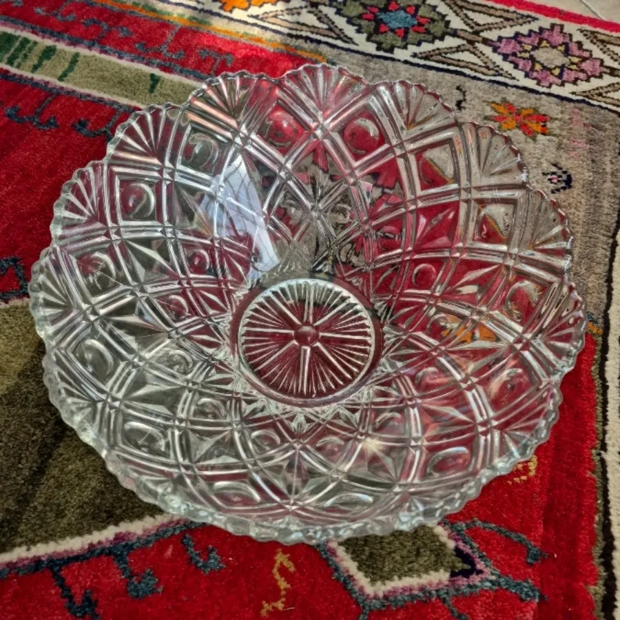 میوه خوری کریستال قدیمی