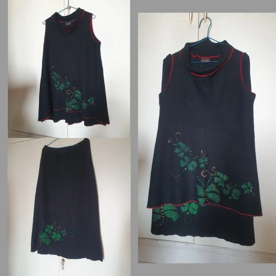 سارافون دامن بوکله زمستون