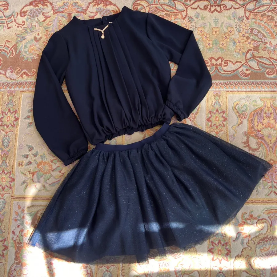 شومیز دخترانه سورمه ایی