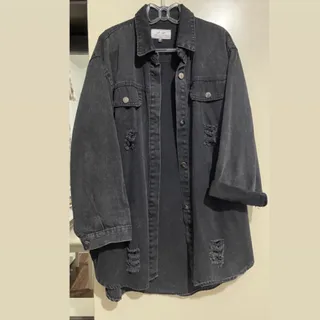 کت جین ذغالی