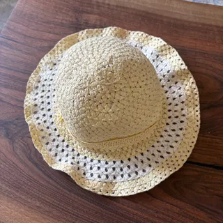 کلاه حصیری دخترانه