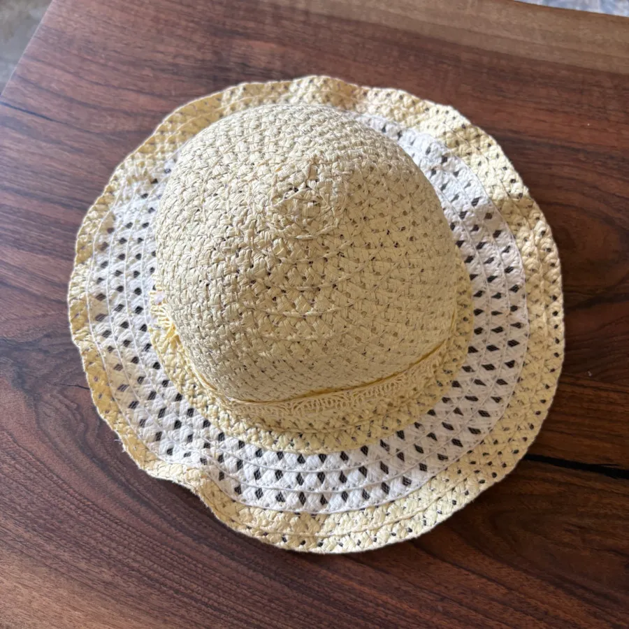 کلاه حصیری دخترانه