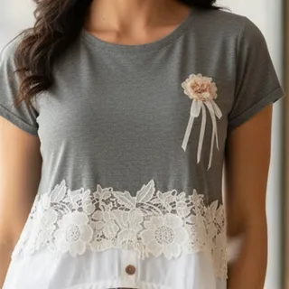 شومیز تیشرت پیراهنی کژوال