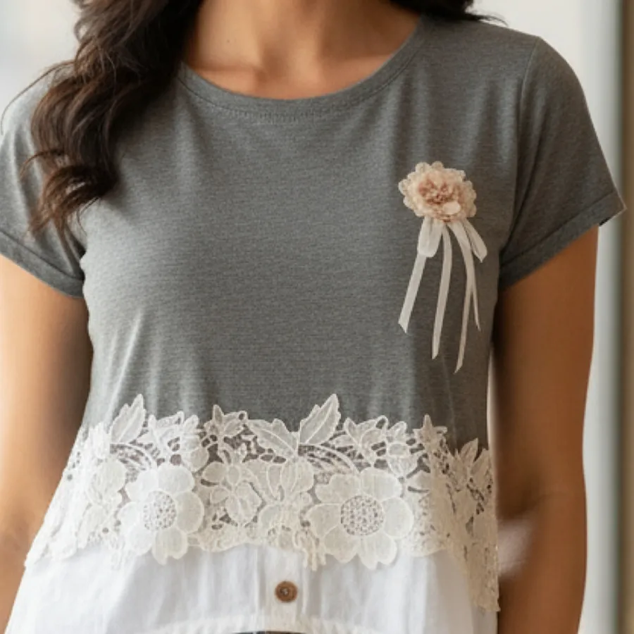 شومیز تیشرت پیراهنی کژوال