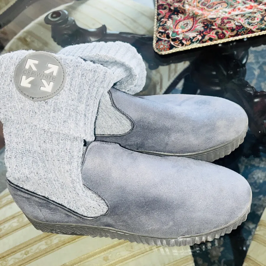 نیم بوت طوسی